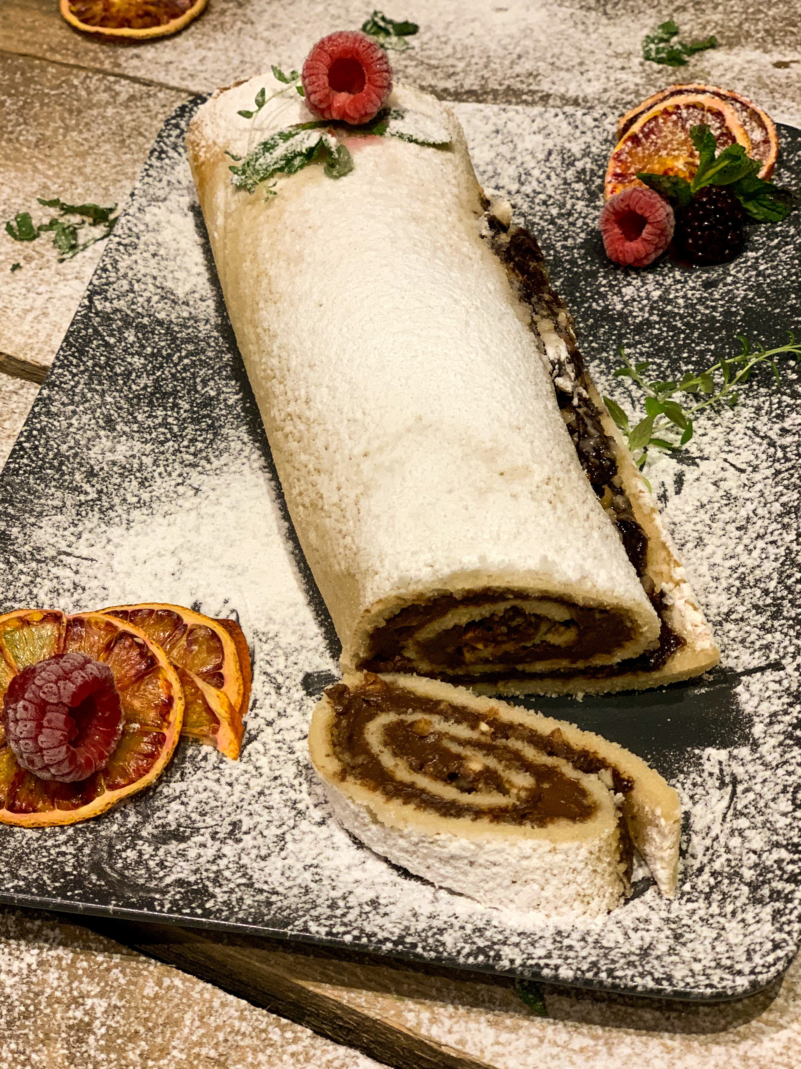 Chocolate roulade