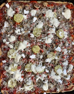 The best vegan/gluten free/dairy free PIZZA